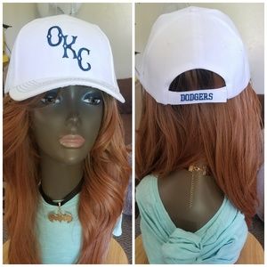 NWOT OKC White Snapback Baseball Cap/Hat